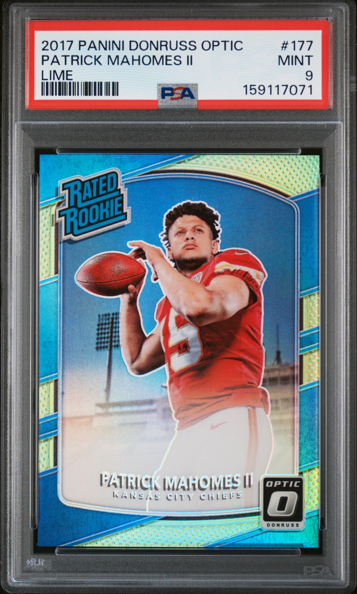 Featured collectible card
